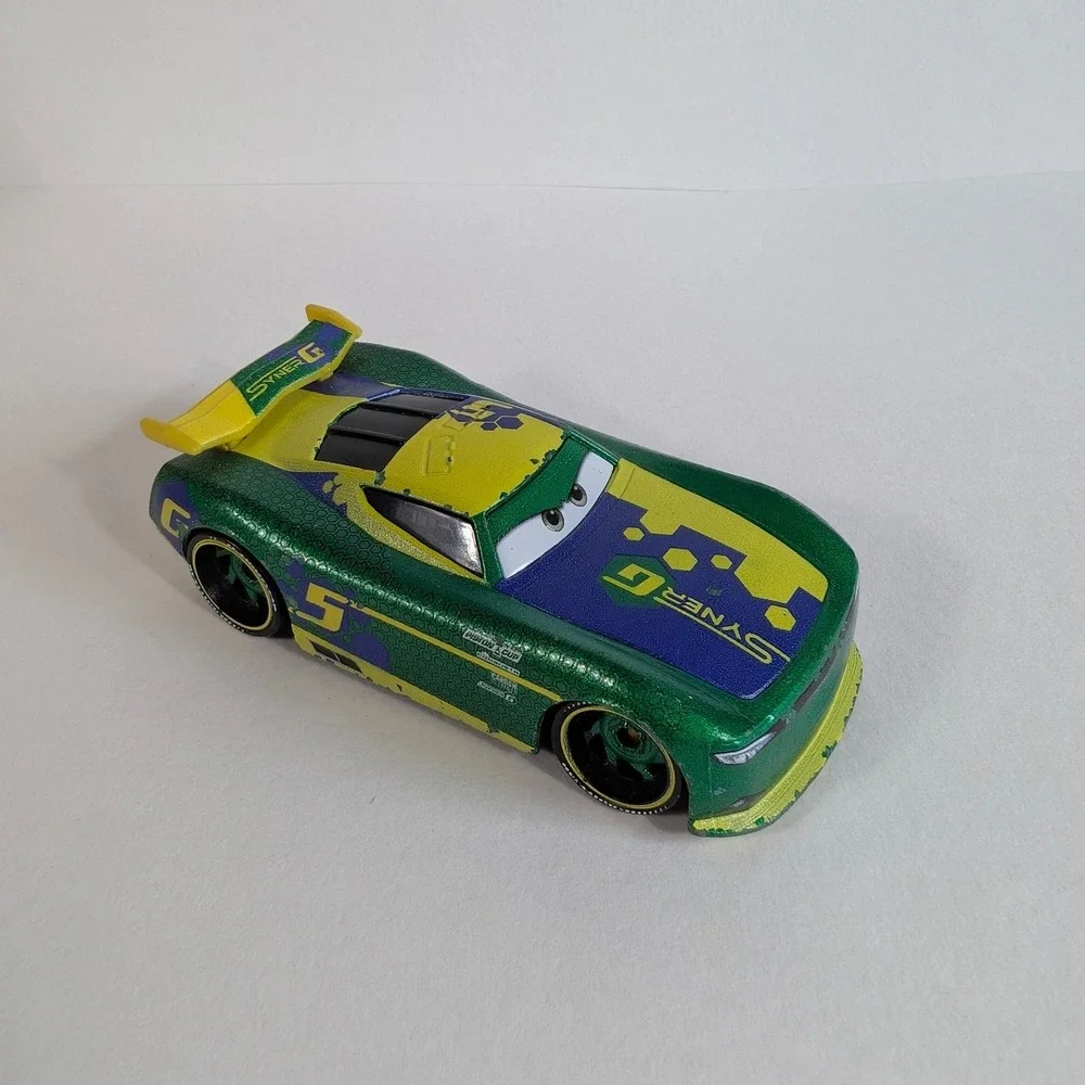 Disney Pixar Cars Mattel Eric Braker SynerG Next Gen Racer Green Diecast Toy Car